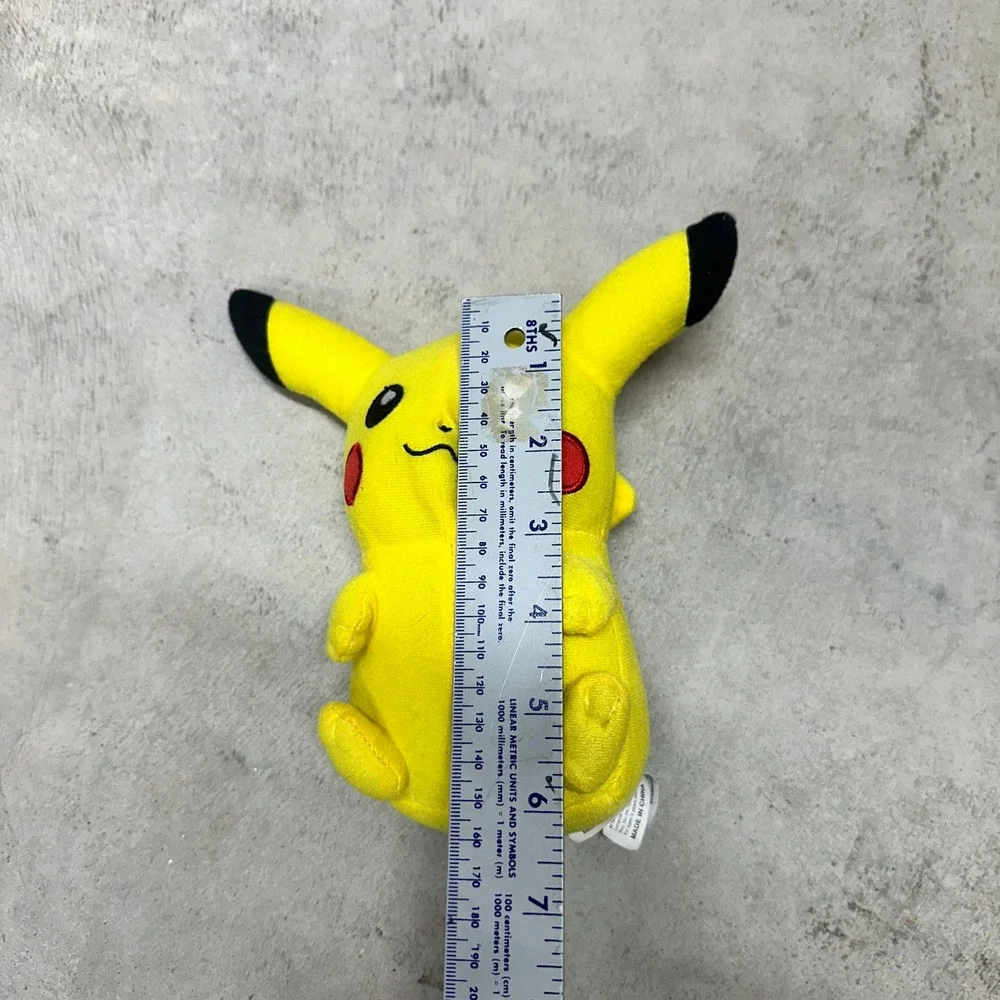 Pikachu Plush Toy Factory Pokemon Yellow Cartoon Character Stuffed Animal‎ 5" - Picture 6 of 6